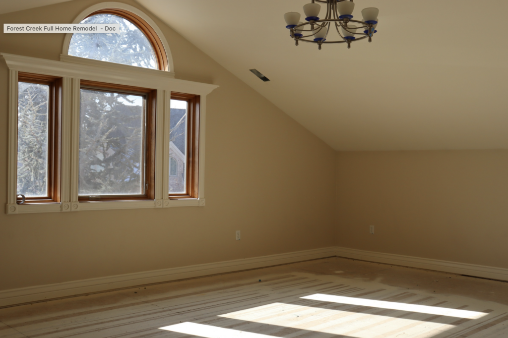 custom basement renovation in lindon by pro worx construction